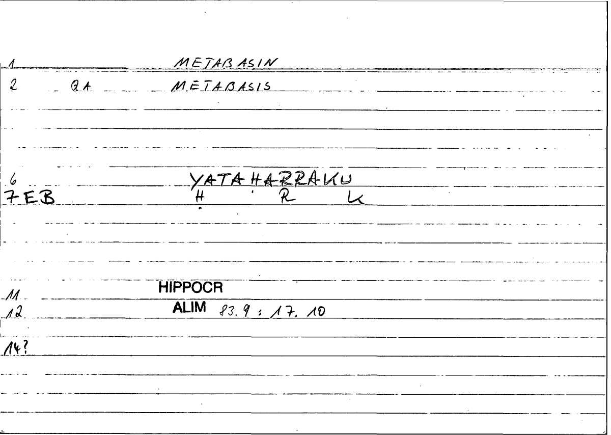 Filecard Hippocr.Alim.0034