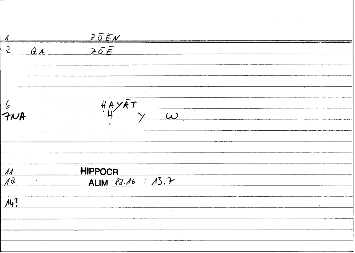 Filecard Hippocr.Alim.0057