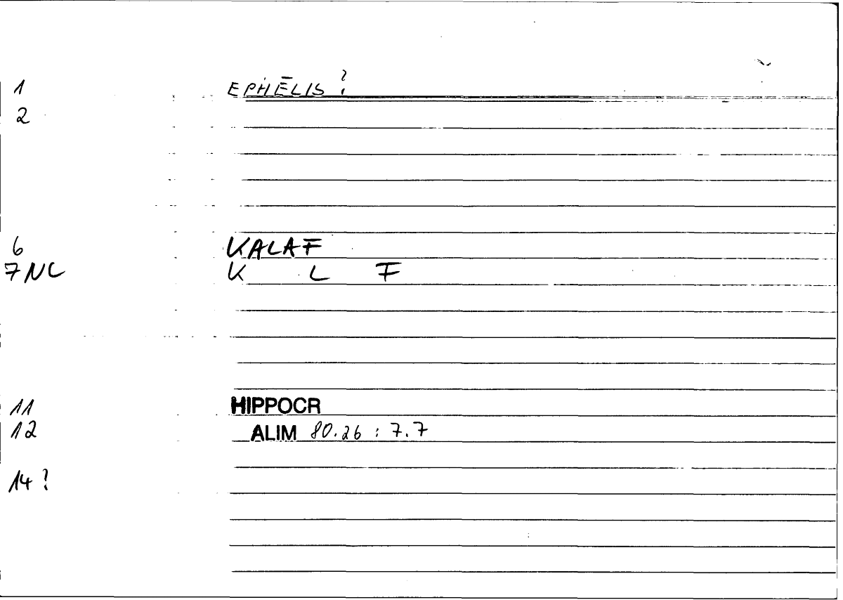 Filecard Hippocr.Alim.0104