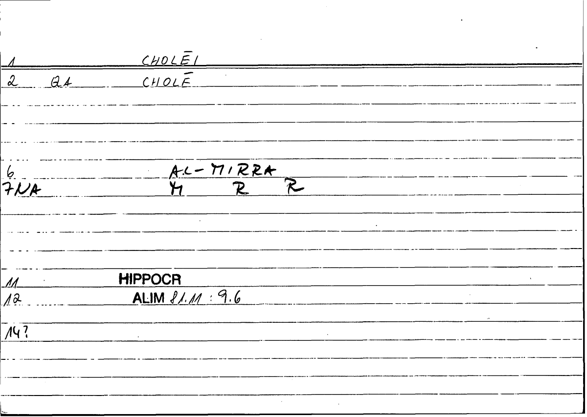 Filecard Hippocr.Alim.0136