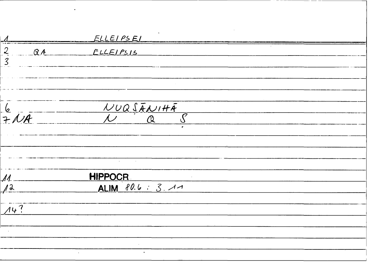 Filecard Hippocr.Alim.0172
