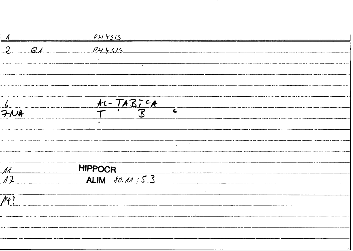 Filecard Hippocr.Alim.0388