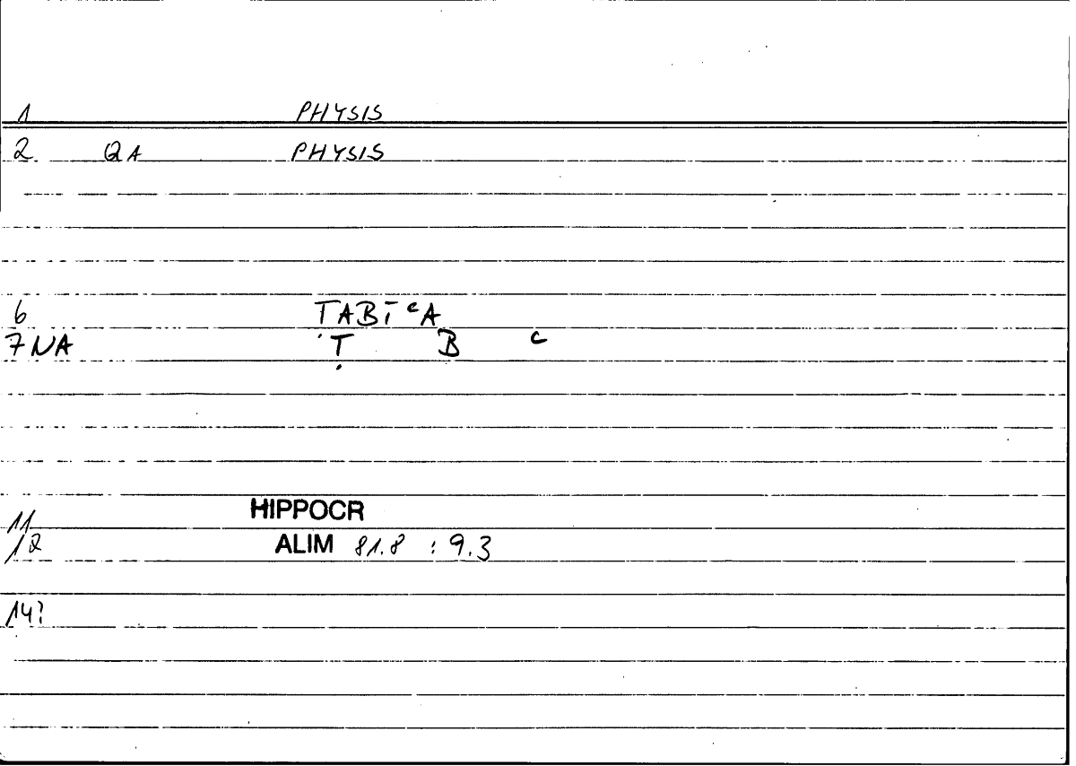 Filecard Hippocr.Alim.0391