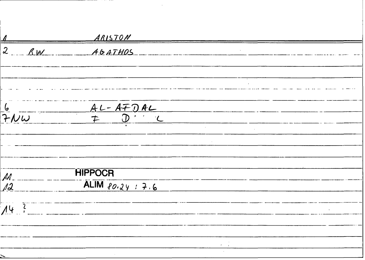 Filecard Hippocr.Alim.0456