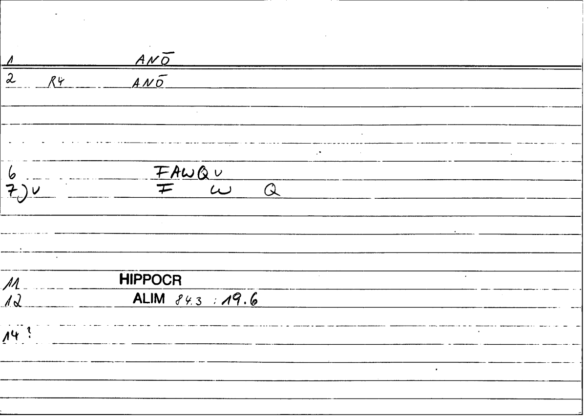 Filecard Hippocr.Alim.0464