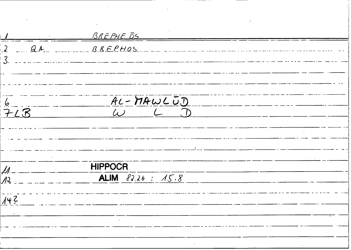 Filecard Hippocr.Alim.0508