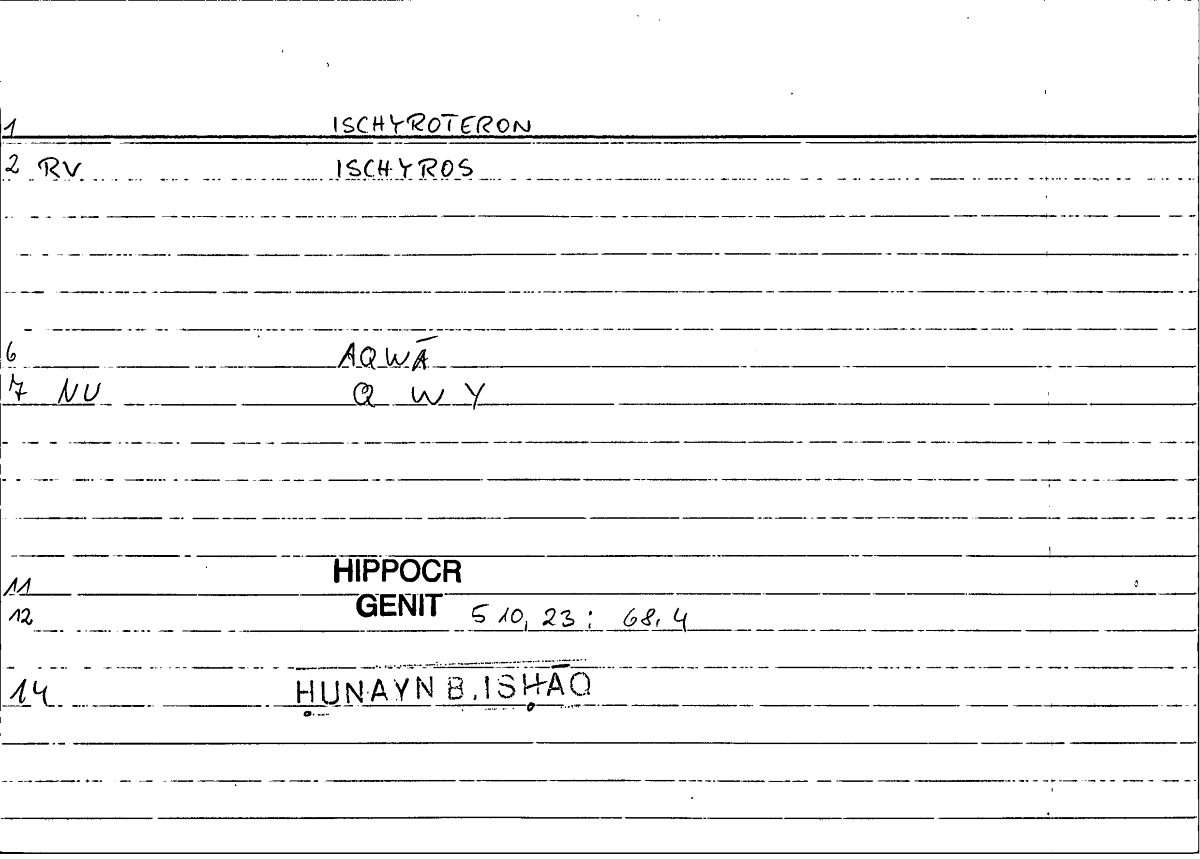 Filecard Hippocr.Genit.0106