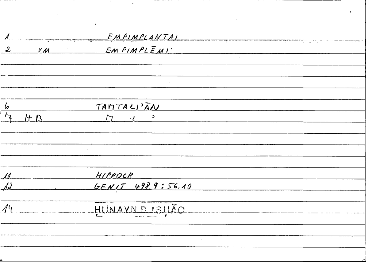 Filecard Hippocr.Genit.0174
