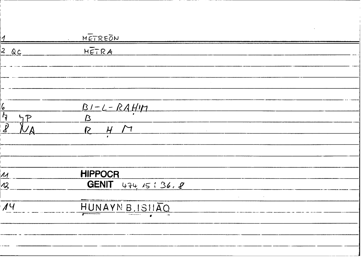 Filecard Hippocr.Genit.0590