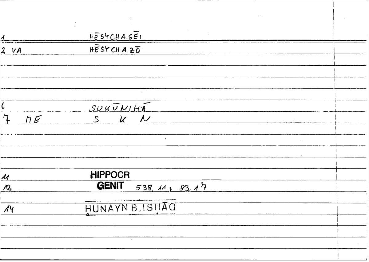 Filecard Hippocr.Genit.0665