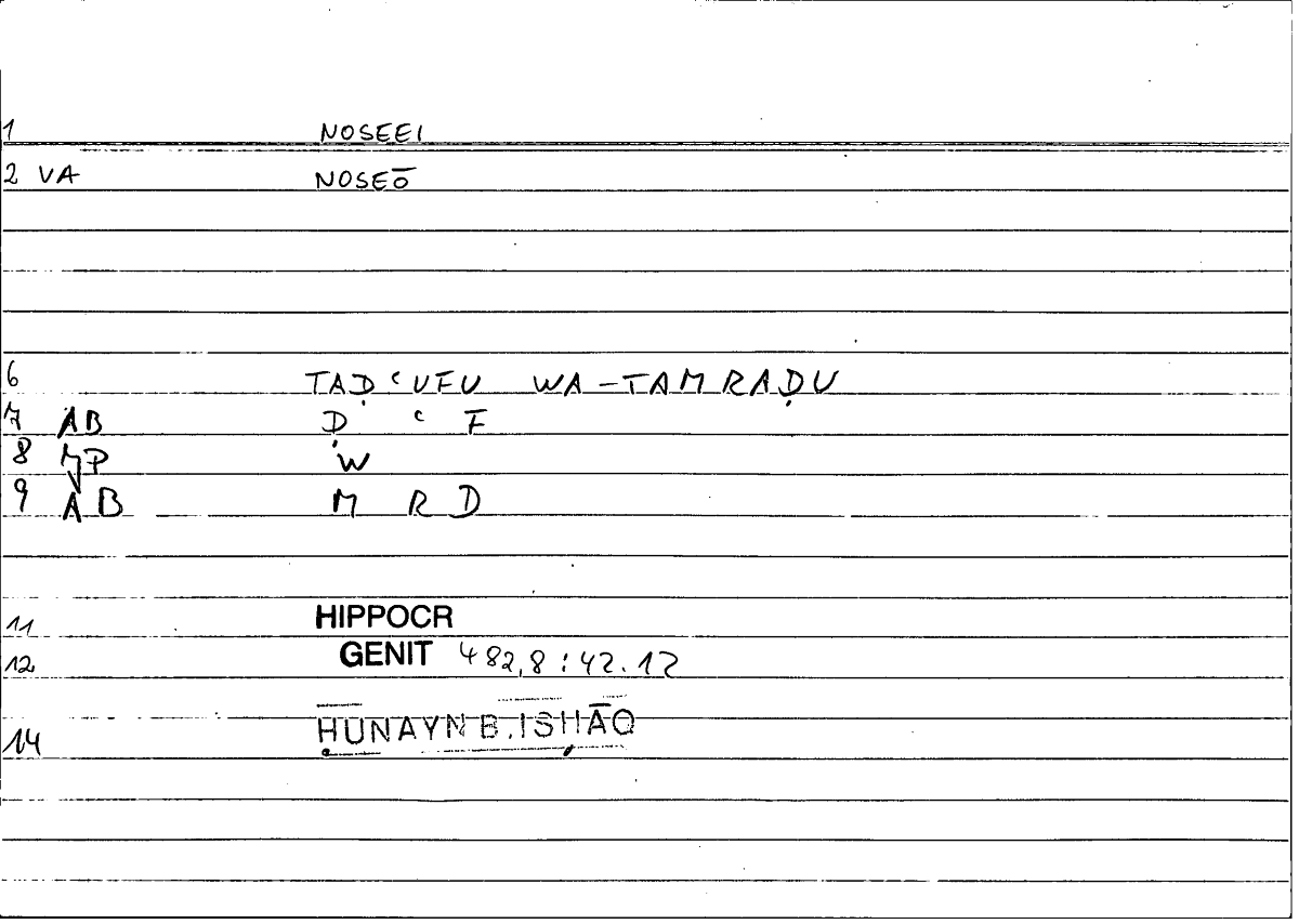 Filecard Hippocr.Genit.0762