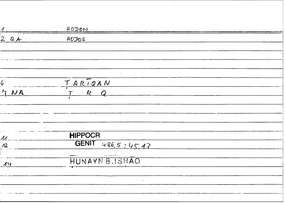 Filecard Hippocr.Genit.0777