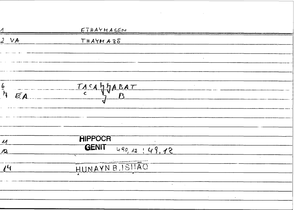 Filecard Hippocr.Genit.0811