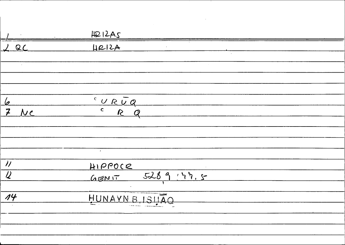 Filecard Hippocr.Genit.0819