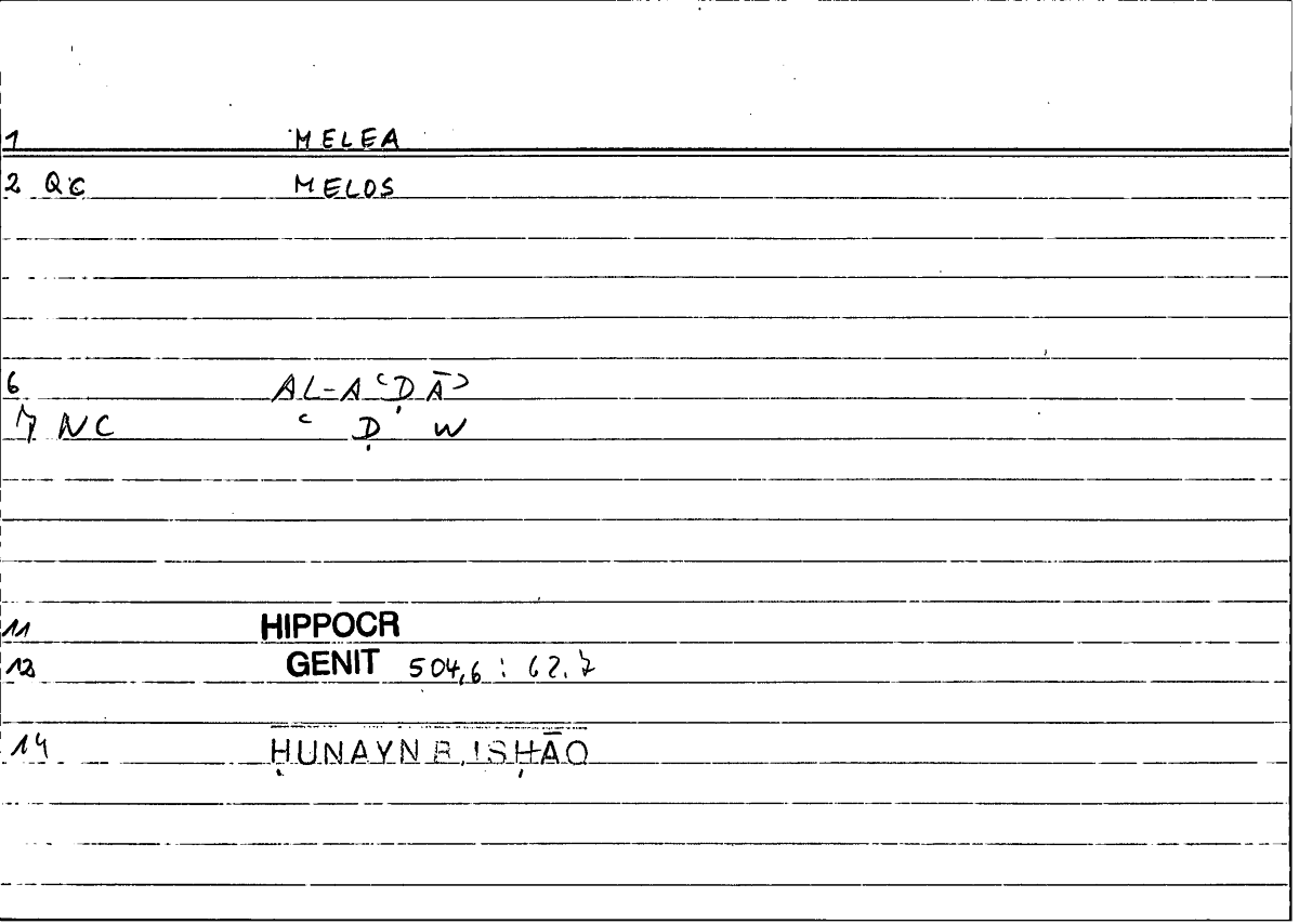 Filecard Hippocr.Genit.0831