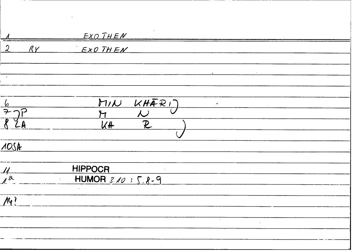 Filecard Hippocr.Humor.0157