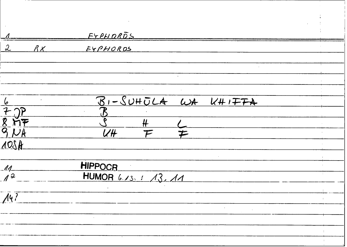 Filecard Hippocr.Humor.0168