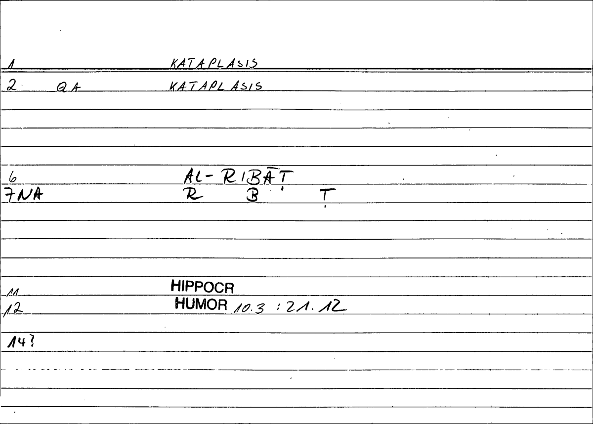 Filecard Hippocr.Humor.0246