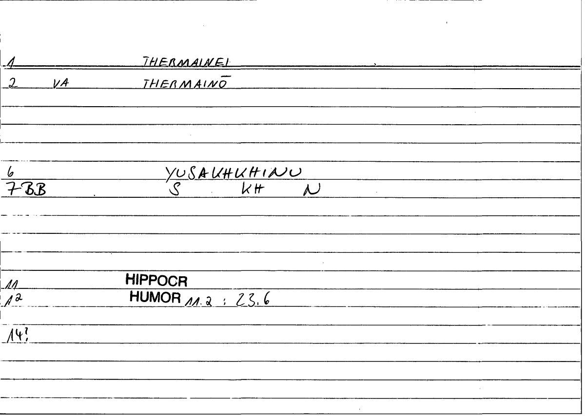 Filecard Hippocr.Humor.0312