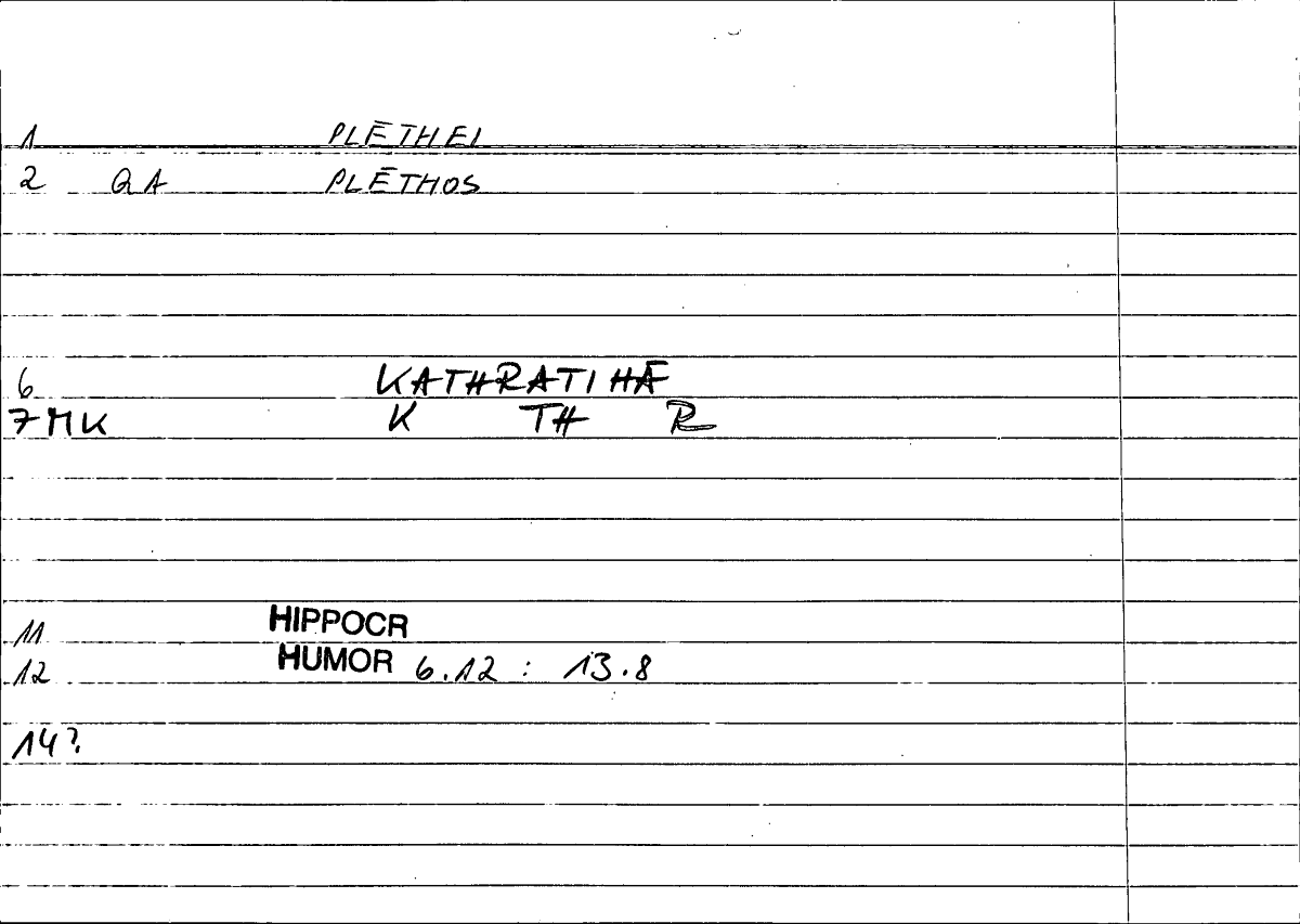 Filecard Hippocr.Humor.0709