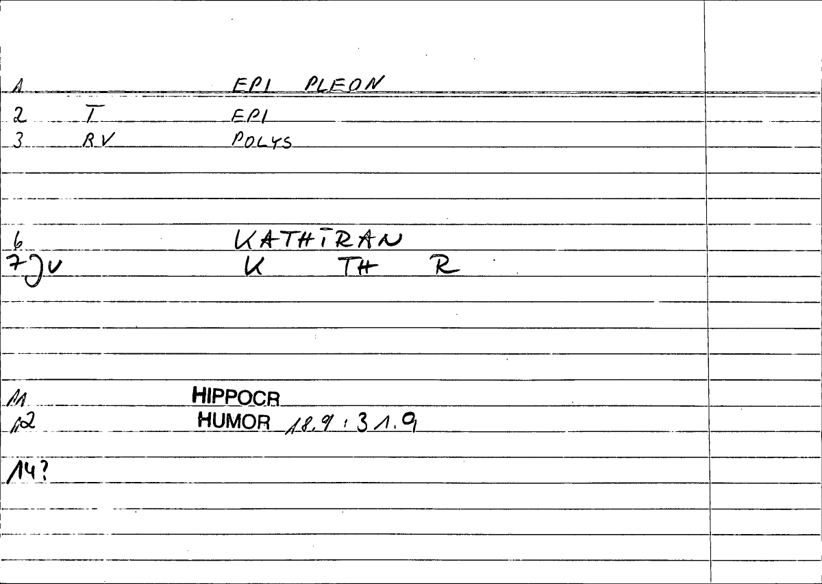 Filecard Hippocr.Humor.0710