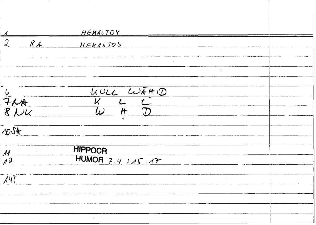 Filecard Hippocr.Humor.0716