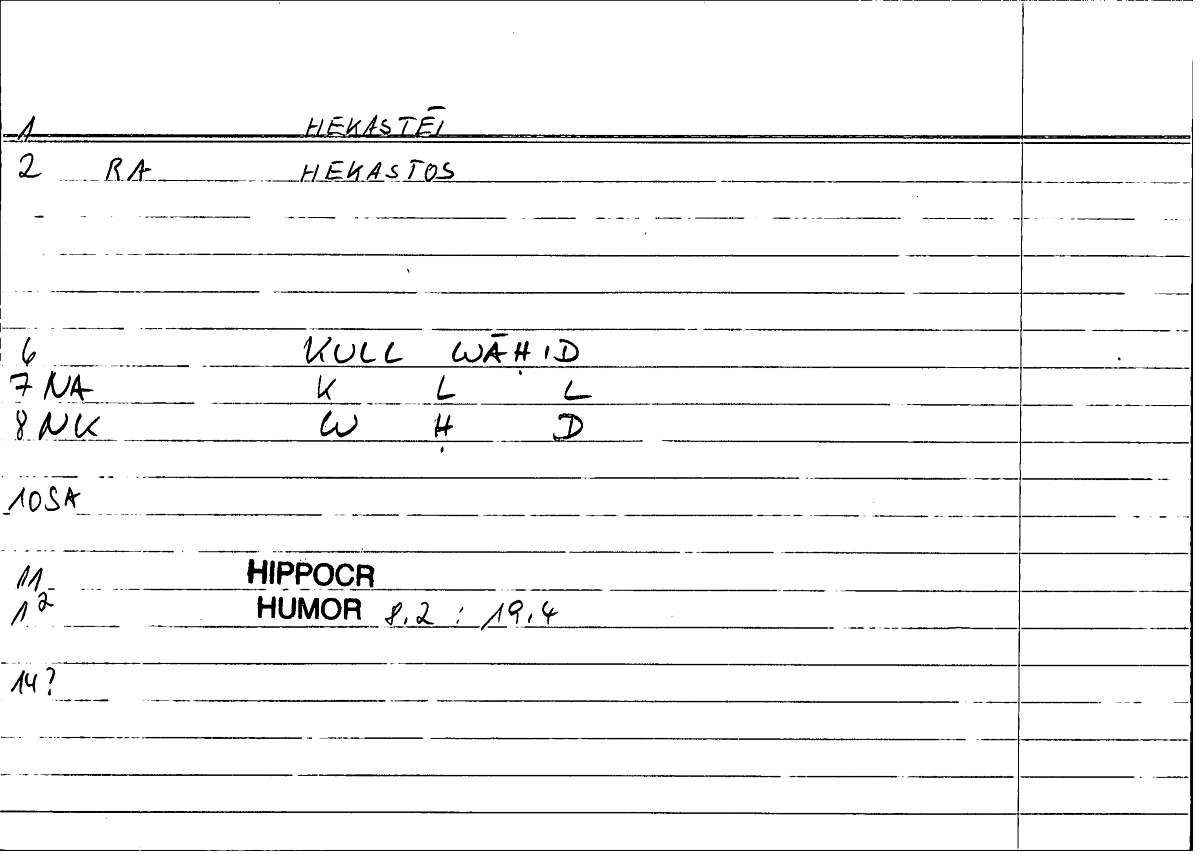 Filecard Hippocr.Humor.0717
