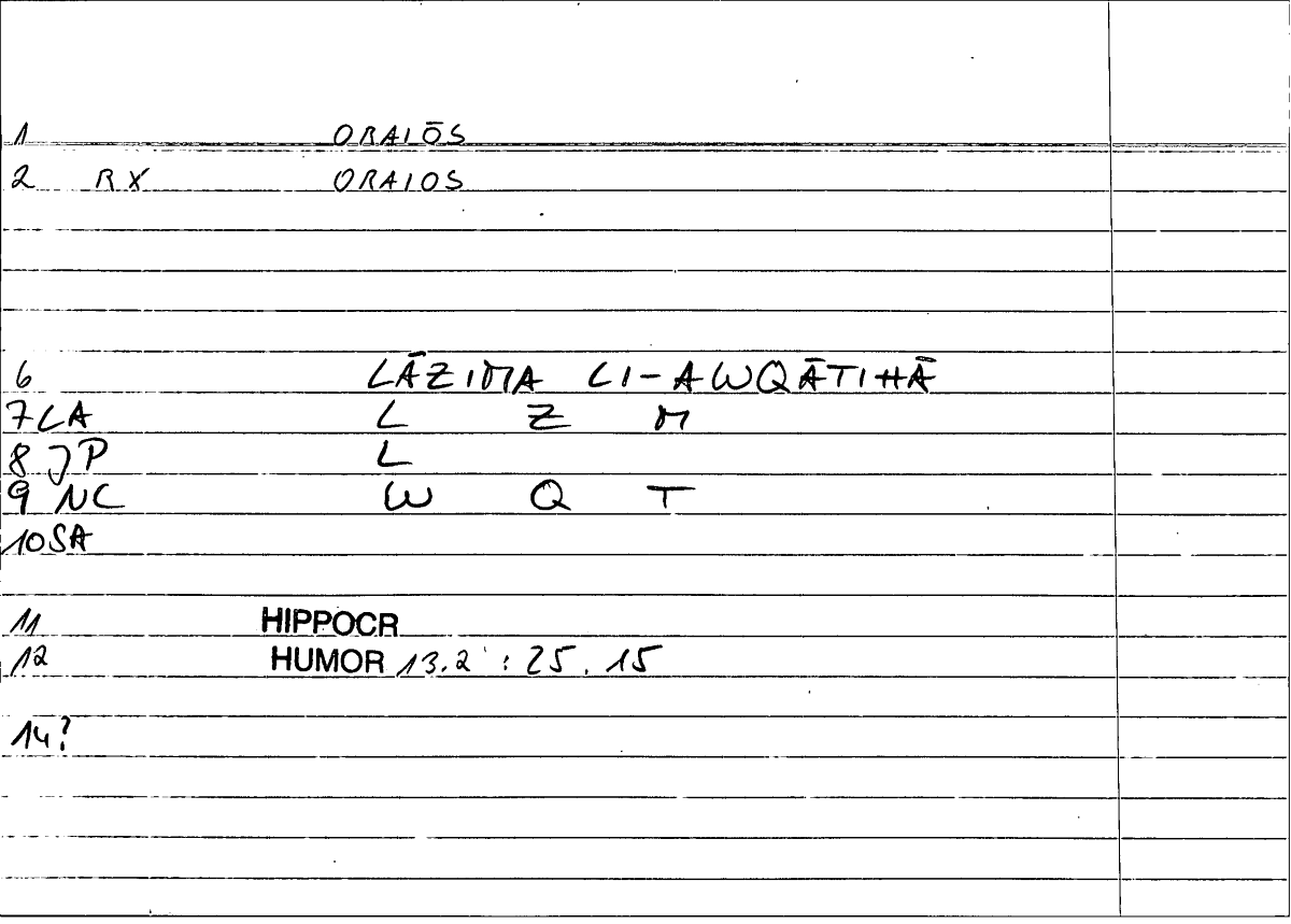 Filecard Hippocr.Humor.0744