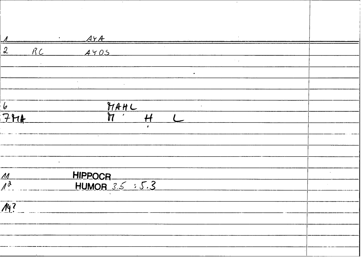 Filecard Hippocr.Humor.0772