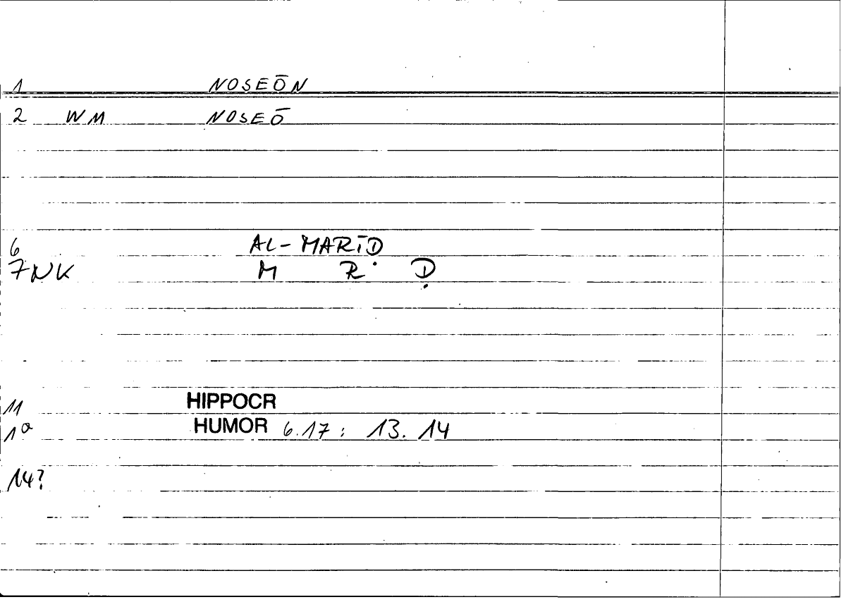 Filecard Hippocr.Humor.0782