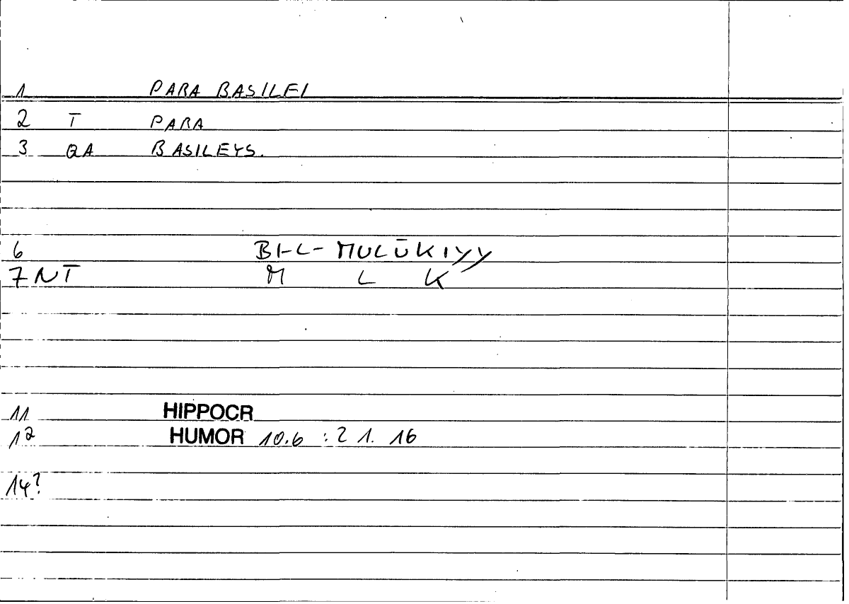 Filecard Hippocr.Humor.0800