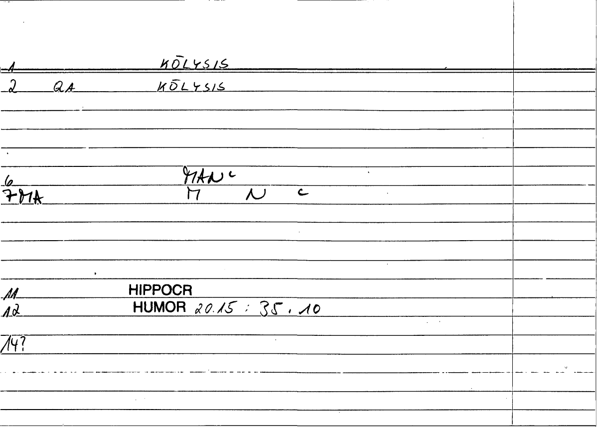 Filecard Hippocr.Humor.0804