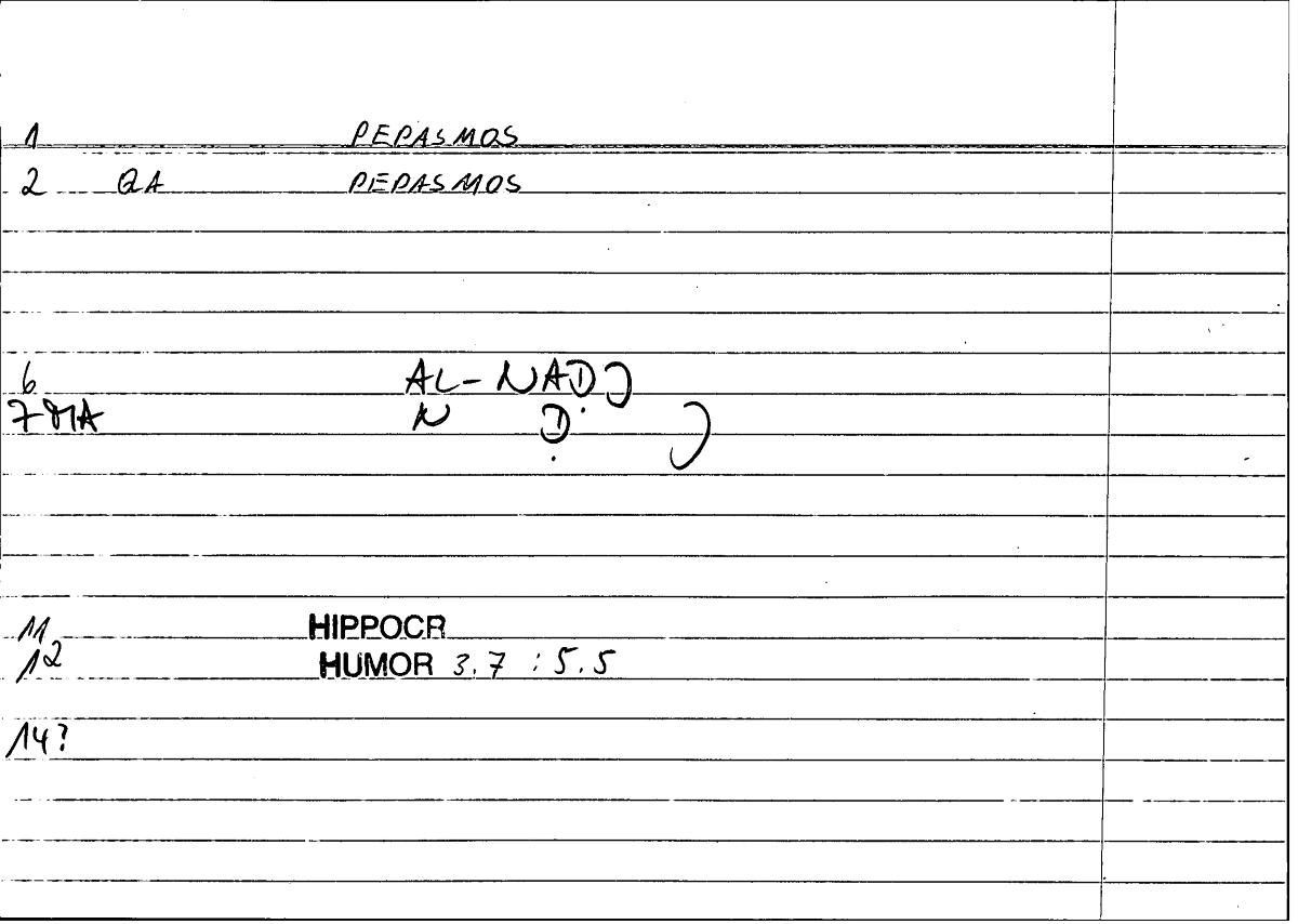 Filecard Hippocr.Humor.0834