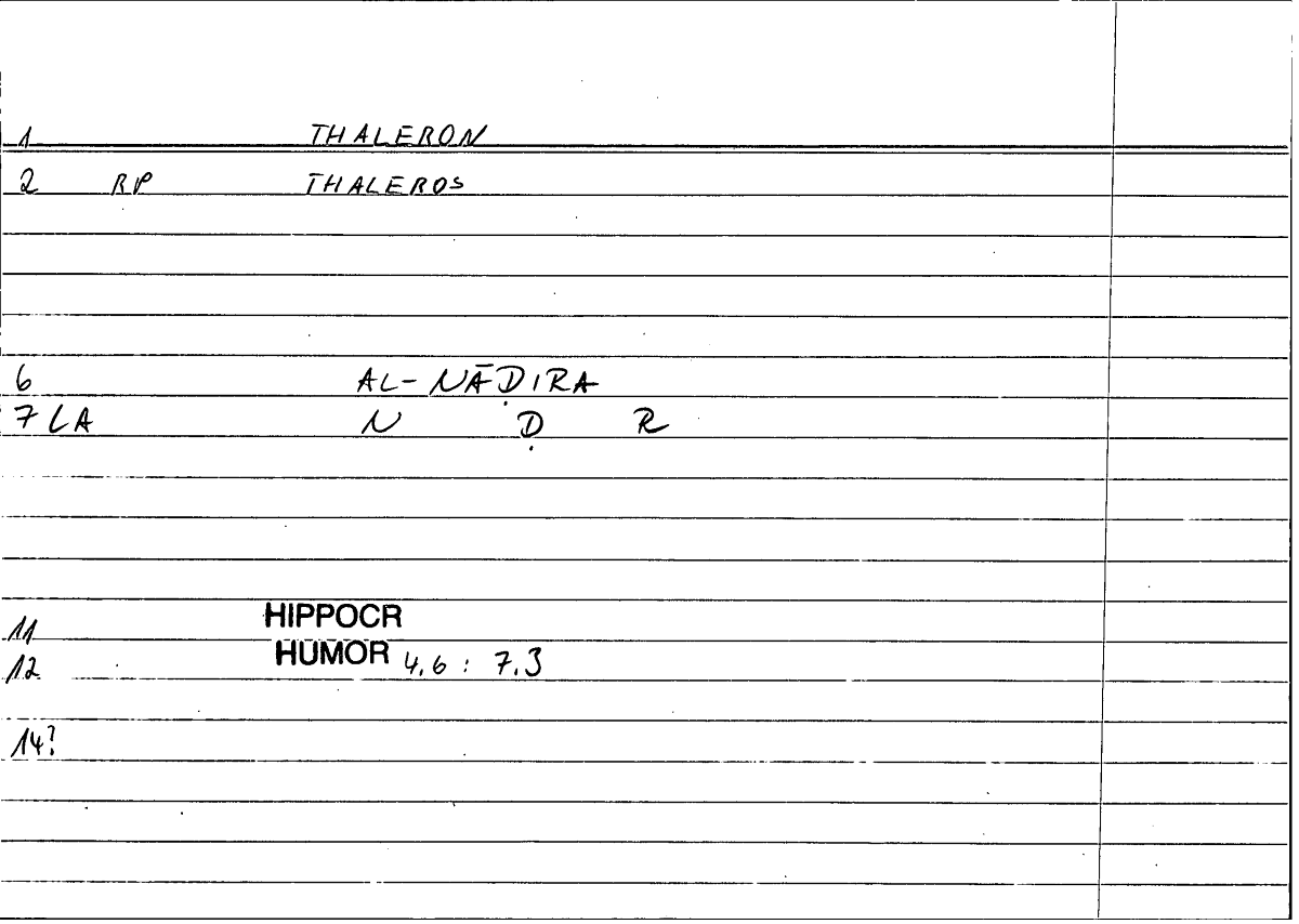 Filecard Hippocr.Humor.0838