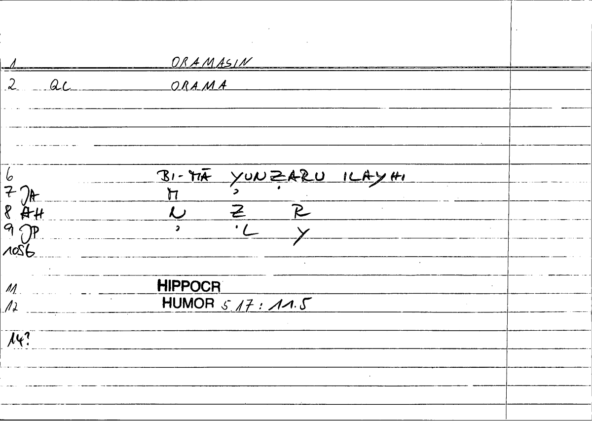 Filecard Hippocr.Humor.0840