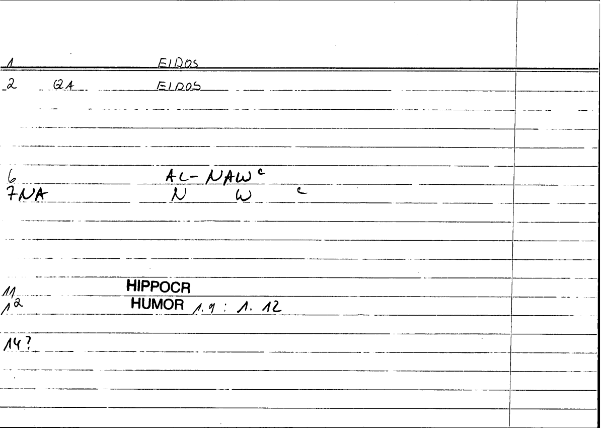 Filecard Hippocr.Humor.0863