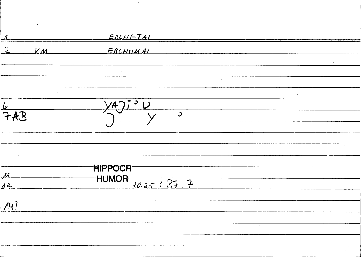 Filecard Hippocr.Humor.0966