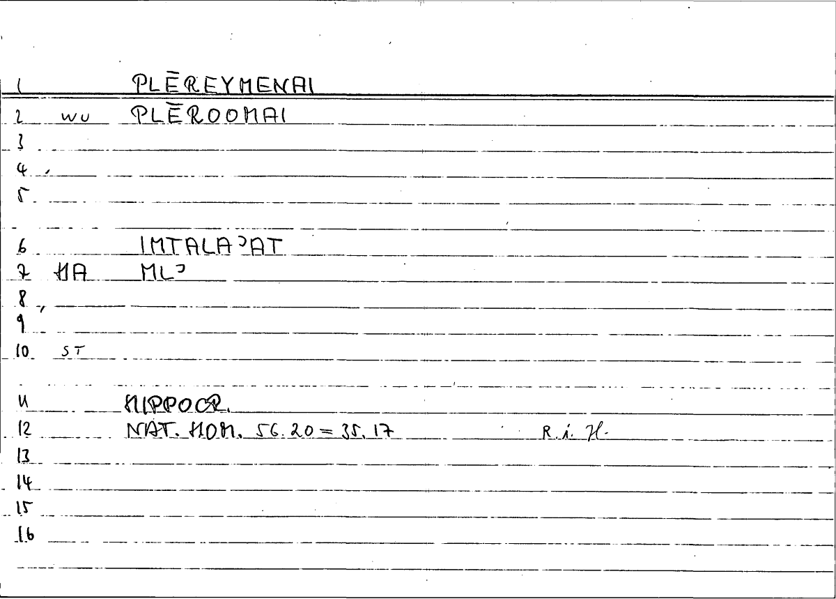 Filecard Hippocr.Nat-hom.0984