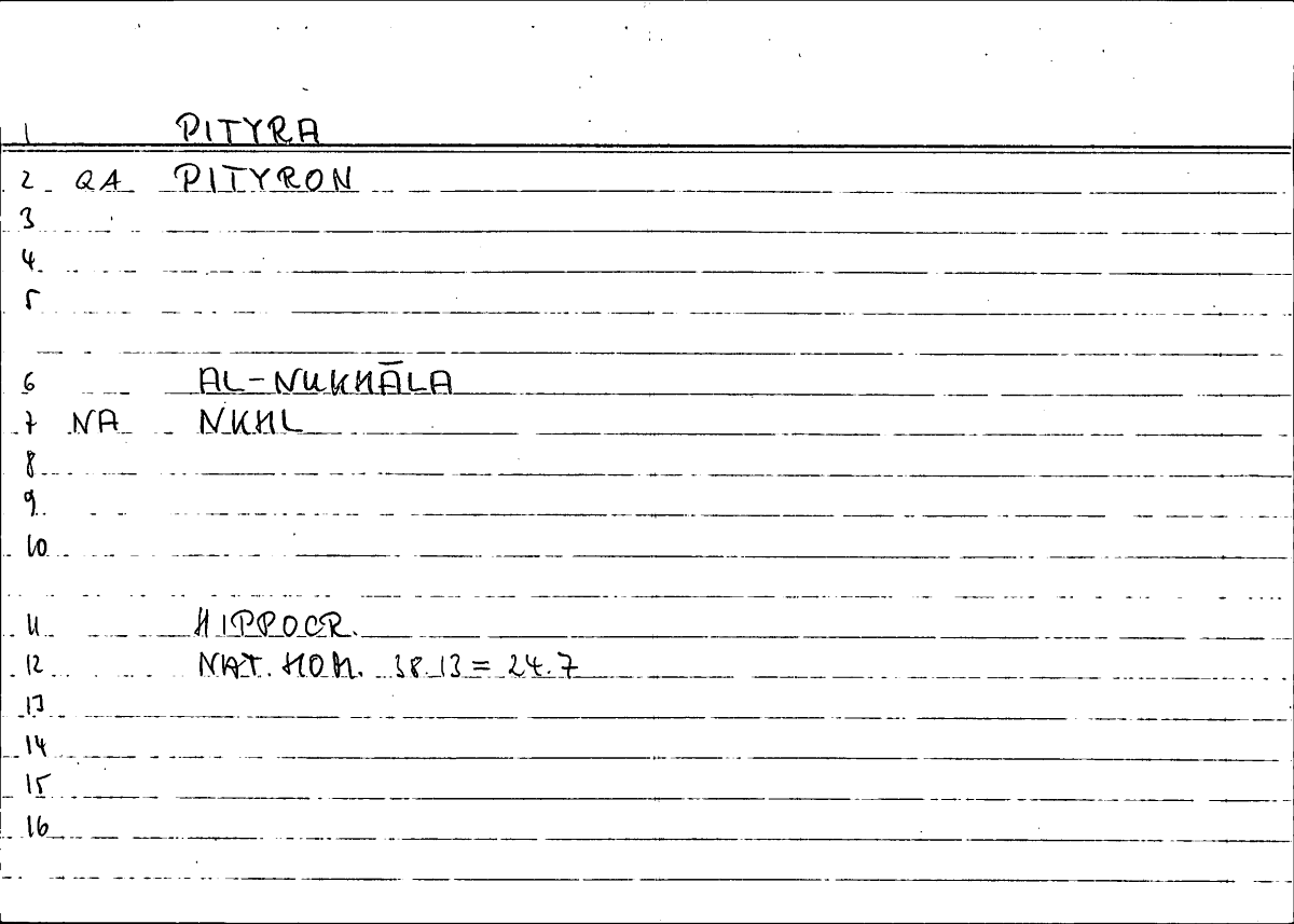 Filecard Hippocr.Nat-hom.1001