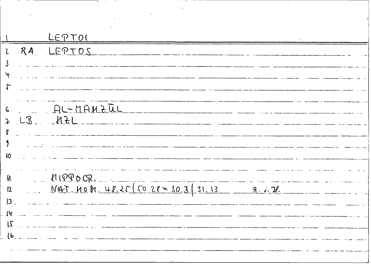 Filecard Hippocr.Nat-hom.1046