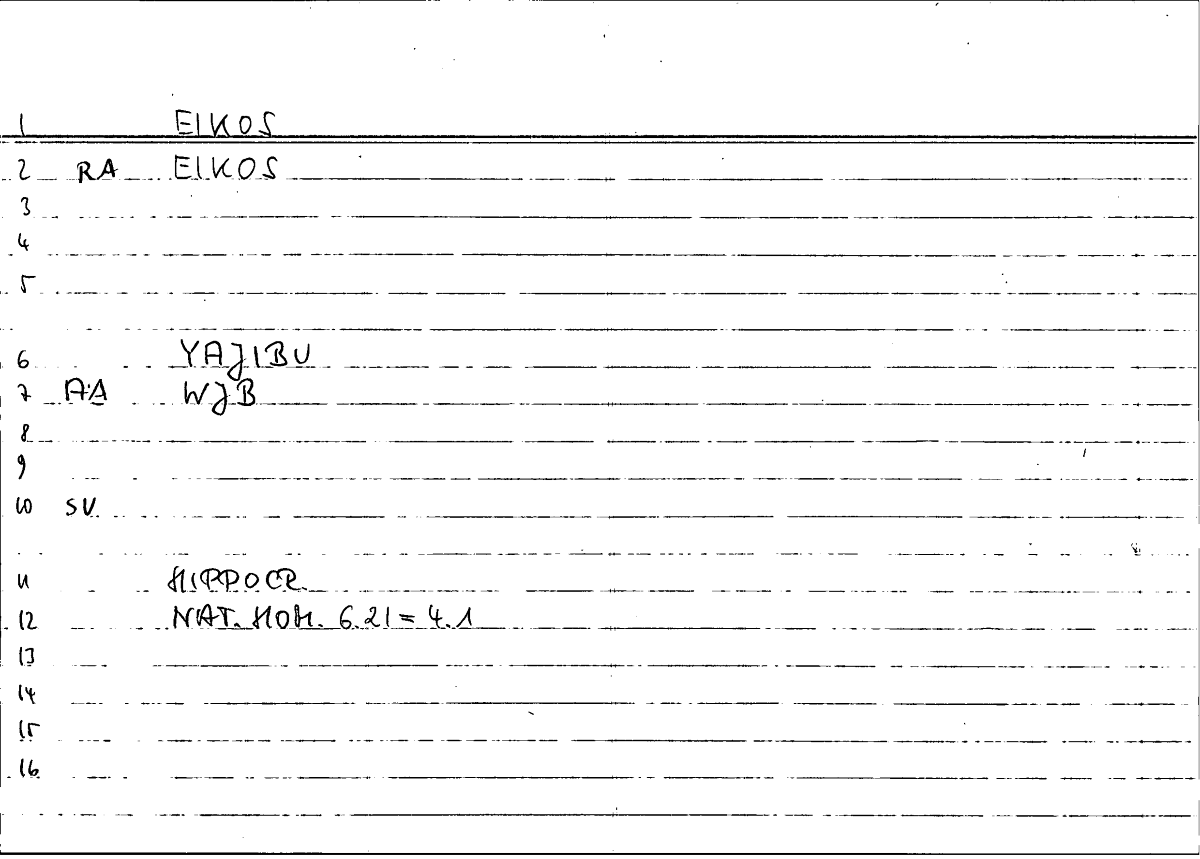 Filecard Hippocr.Nat-hom.1060
