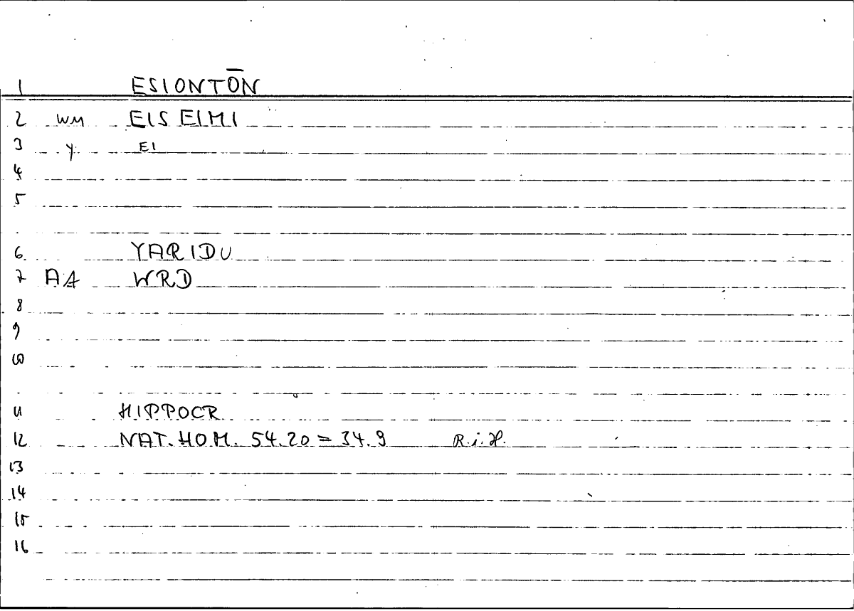 Filecard Hippocr.Nat-hom.1076