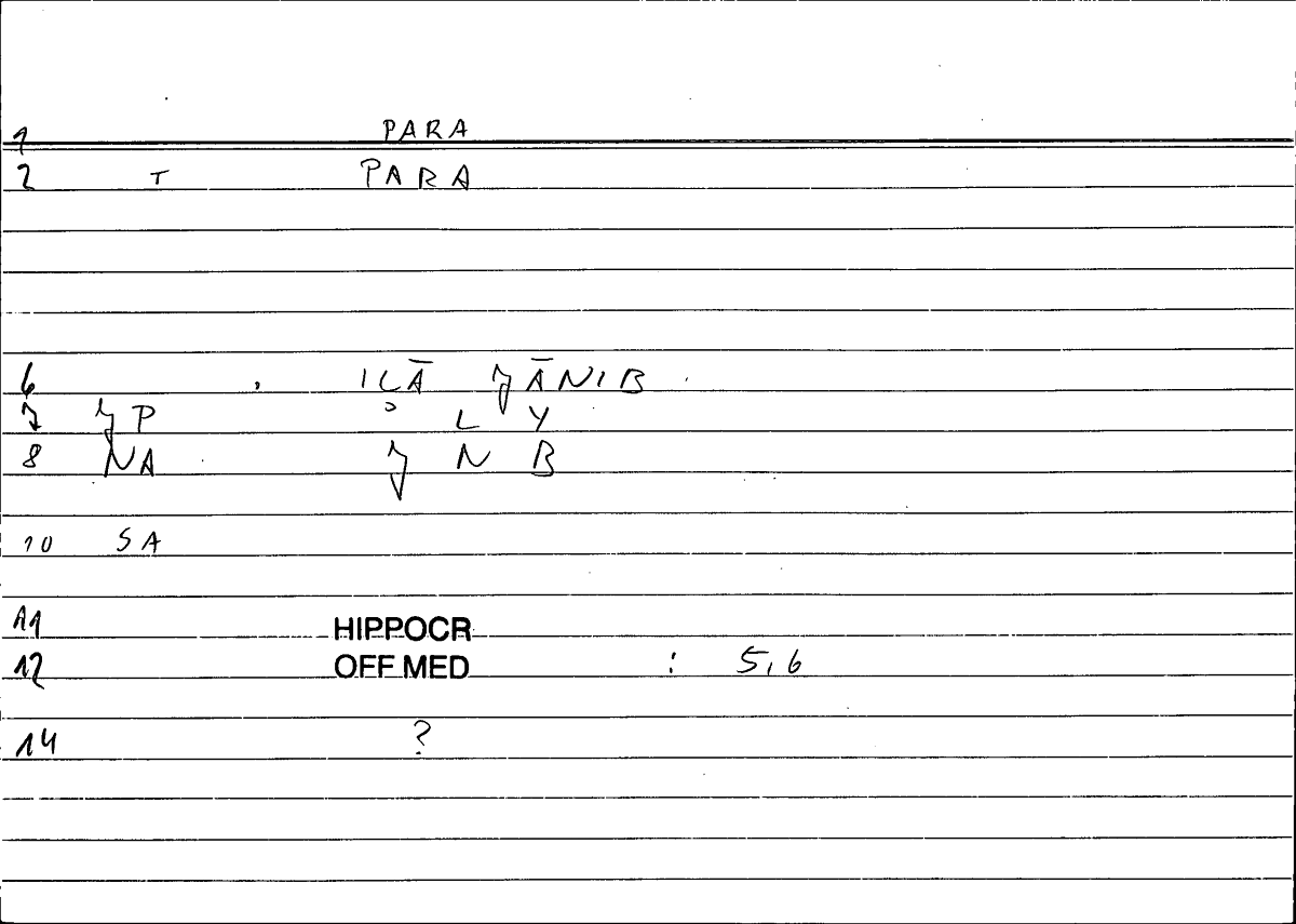 Filecard Hippocr.Off-med.0022