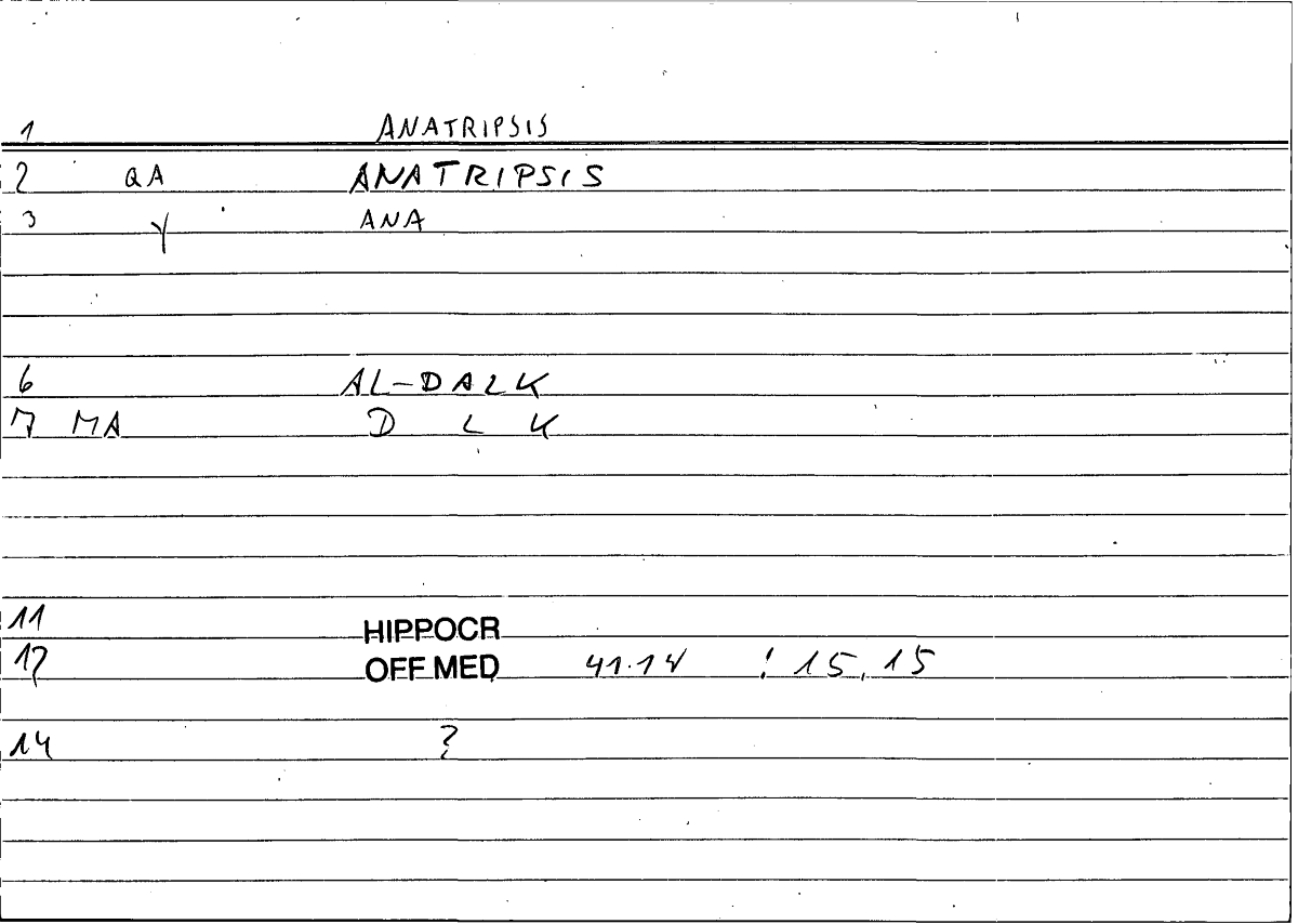 Filecard Hippocr.Off-med.0124