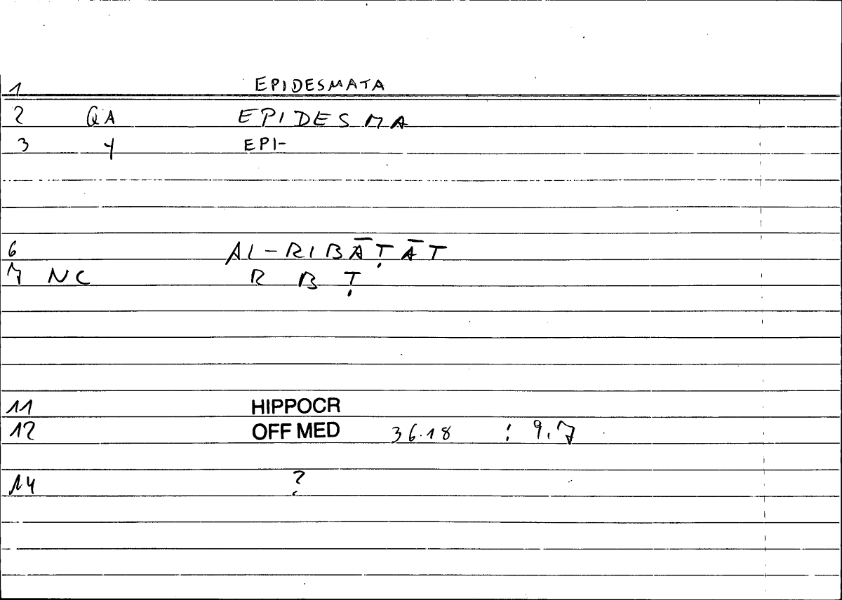 Filecard Hippocr.Off-med.0146
