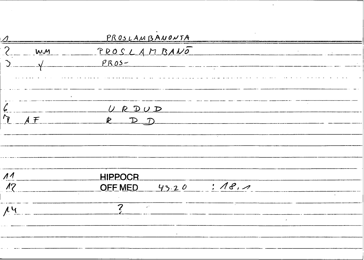 Filecard Hippocr.Off-med.0167