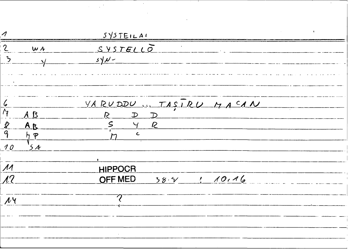 Filecard Hippocr.Off-med.0168