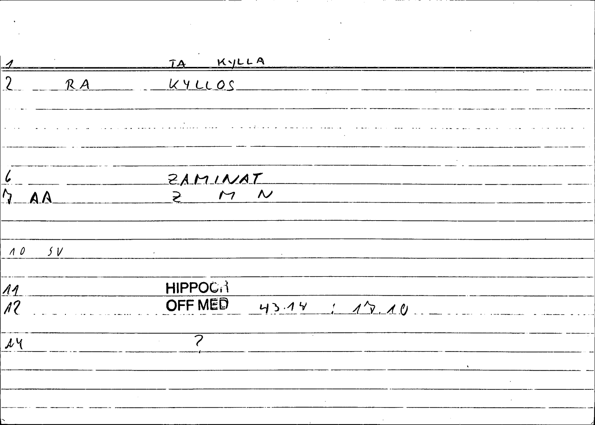 Filecard Hippocr.Off-med.0195