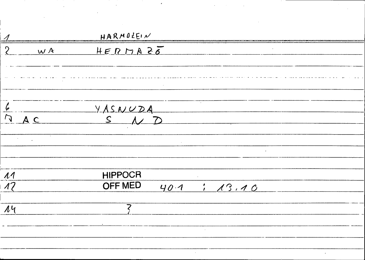 Filecard Hippocr.Off-med.0228