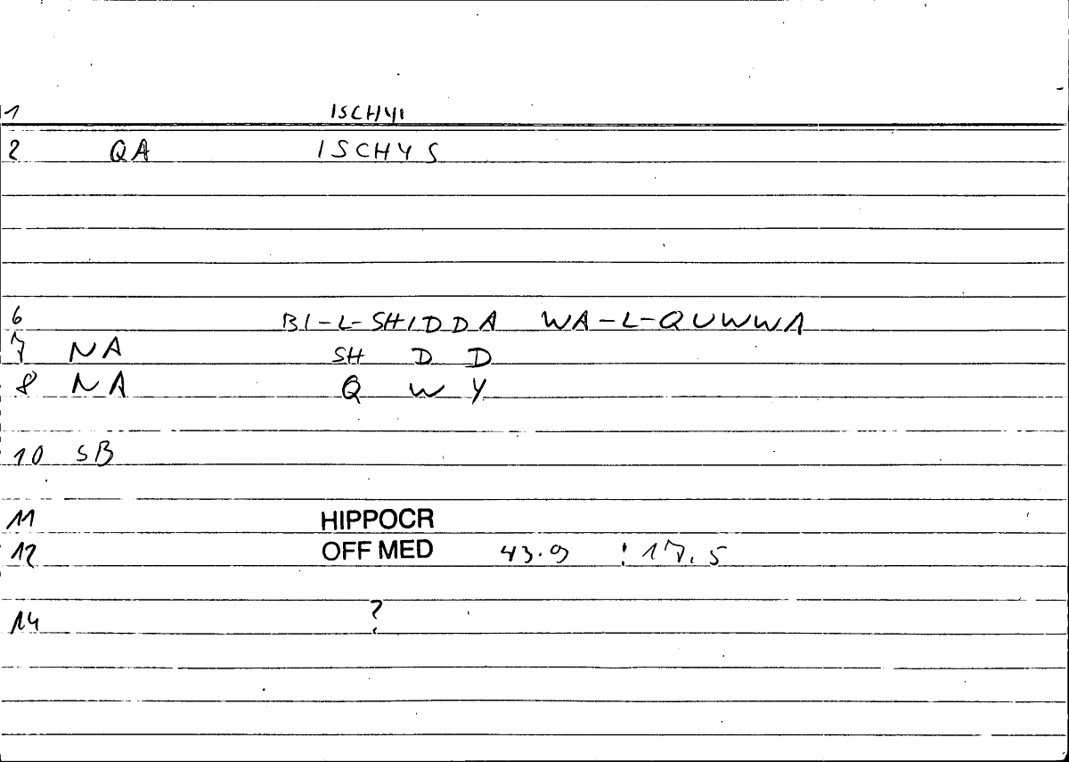 Filecard Hippocr.Off-med.0258